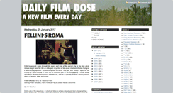 Desktop Screenshot of dailyfilmdose.com