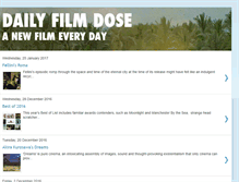 Tablet Screenshot of dailyfilmdose.com